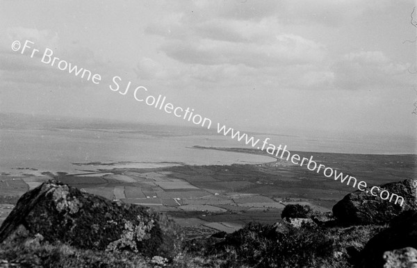 CARLINGFORD FROM SLIEVE FOY PANORAMA OF LOUGH